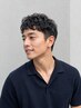《イチオシ》カット+パーマ+眉カット+クイックスパ5min ¥12,890