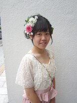 美容室イーナ(e na)&nbsp;☆お生花♪華やかアップ☆