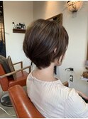 【moca HAIR DESIGN】奥行きハンサムショート