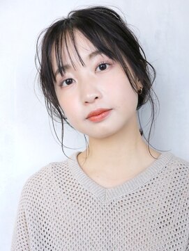 アルバム 渋谷パルコ(ALBUM) ニュアンスローポニースタイル_外ハネボブアッシュブラウン_6714