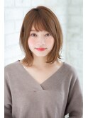 【joemi】毛先ワンカール外ハネミディ(小倉太郎)