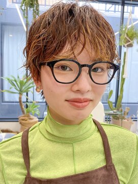 ドーター(daughter) 【daughter mami】マッシュニュアンスパーマ