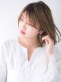 イコール 銀座(equal)&nbsp;ミディアムヘアのレイヤーカットで動きをプラス[銀座/有楽町]