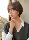 大人かわいい小顔ショートボブショートヘア30代40代50代表参道