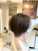 大人ショートボブ