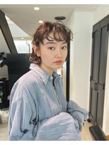 トレス(TRESS)&nbsp;外ハネボブ　レイヤーボブ　ヌーディベージュ