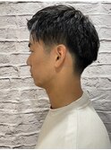 ツーブロアップバング