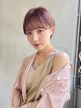 ケイト(kate) 【kate 大宮】ピンクベージュ×コンパクトショート