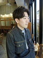 テテコケット(tete coquette)&nbsp;大人メンズショート×ニュアンスパーマ