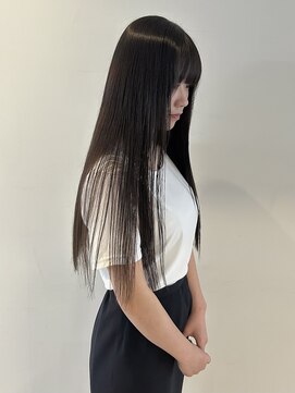 ニコフクオカヘアーメイク(NIKO Fukuoka Hair Make) [NIKO]黒髪ロング/ストレートヘア