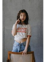 ナンバースリー 綱島店(Number Three)&nbsp;オリーブベージュ×ラフウェーブ【綱島】