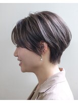ルプラ ブリリアント(le-pla brilliant)&nbsp;マッシュショート/シースルーバング/ボブ/アッシュブラウン/豊橋
