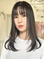 カムジーヘッドカミノウラ(COMEGHEAD KAMINOURA)&nbsp;ダブルカラーミルクティーベージュカラーブルーブラックブリーチ