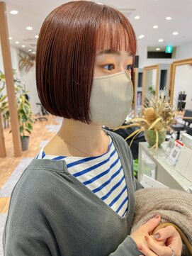 サーカス 町田(circus) "切りっぱなしミニボブ"