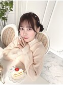 小浜菜摘ちゃん ツインおだんごしました♪