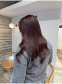 ピンクラベンダーグレージュ透明感カラー暖色カラーワインレッド