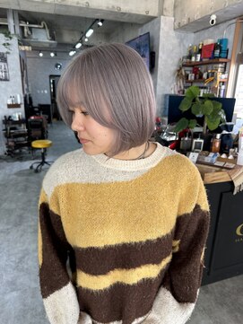 シールドヘアー 沖縄 新都心(C'LD Hair) 那覇/新都心/おもろまち/ハイトーンボブ/ブリーチボブ/ボブ