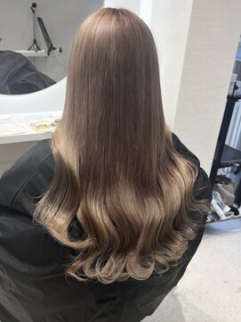 トーン(TONE) 艶カラー/ミルクティーベージュ/10代20代30代