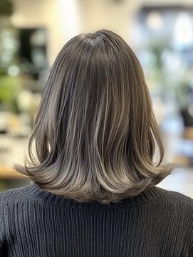 サンタフェ 柳津店(Santa'Fe) 白髪ぼかしカラー/脱白髪染め/グレイカラー/大人女性