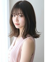 ニューカマー バイ ヘッドライト シブヤ(NEW COMER by HEADLIGHT shibuya)&nbsp;【まとめ髪も簡単レングス】ロングボブスタイル