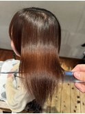 美髪ストレート♯静岡市♯髪質改善♯縮毛♯美髪矯正