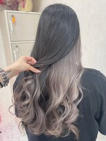 ミニョン(mignon)&nbsp;韓国/ダブルカラー/ブリーチ/ピンク/学割U24/新越谷/南越谷/草加