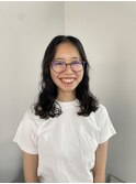 【上條実織】くせ毛を活かした◎ロングウェーブ