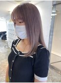 ミルクティーベージュカラーハイトーンカラーケアブリーチカラー