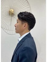 エフヘア レヴェリー(Fhair reverie)&nbsp;6mm2ブロック＋刈り上げ　ショートレイヤースタイル