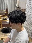スパイラルパーマ