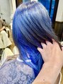 アグ ヘアー シータ 大宮店(Agu hair theta)&nbsp;インナーオーシャンブルー