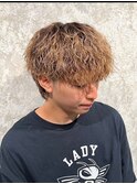 ツイストスパイラルパーマ/メンズパーマ/メンズヘア/眉毛カット