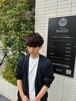 ケアアンドデザイン 今里本店(care&design fulfill)&nbsp;【メンズスタイル】ナチュラル×束感＋20代30代40代50代