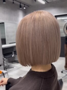 エッジプラス(EDGE PLUS)の写真/【イオンモール鈴鹿1F】『艶』の出る「イノアカラー」でワンランク上の上質な仕上がりへ*