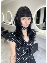 サジャ バイ エレン(SAJA by Ellen) ブルーブラック[韓国/ハッシュカット/ザクザクレイヤーカット]