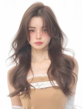 ジュイル ハラジュク(JEWIL HARAJUKU) 大人上品なレイヤーカット/ロングヘア/前髪/ヘーゼルカラー