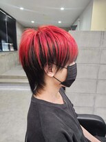 スラップス(SLAPS.)&nbsp;束感ウルフアンブレラカラー