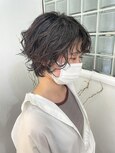 コンパクトショート30代40代50代レイヤーパーマラフウェーブ
