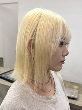 ノートエートル 西金沢(Nought etre) 抜きっぱなしカラー10代20代3.代ブロンドカラー