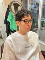 アスワ&nbsp;ツーブロックパーマ