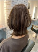 外ハネボブ［髪質改善/縮毛矯正/オリーブ/学割/ブリーチなし］