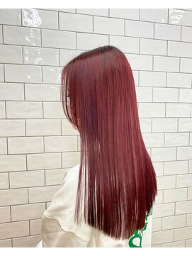 水素トリートメント×カシスカラー1209