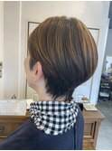 ◎ショート×ハイライトで動きを