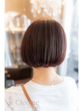 クレオメ 田町店(Cleome) ピンクベージュレイヤーイメチェン前髪フェイスレイヤー暗髪美髪
