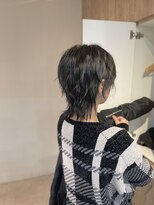 ソラリ バイ ルオーブ 横浜駅西口(solari by L'aube)&nbsp;ウルフ/イケメン/束感/アイロンセット/グレージュ/ブラック