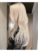 渋谷/ホワイトブロンド /外国人風ロングレイヤー