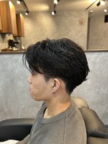ザ クラン バイ ヘッドライト 仙台長町店(THE CLAN by HEADLIGHT) 【大人っぽく爽やか】センターパート×リバースパーマ