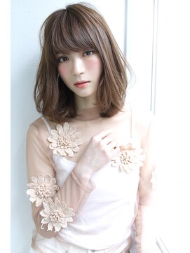 ロゼ 石橋(Rose) 【Rose】ほんのりくせ毛風のミディアムボブ★★