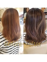 アナザースカイ (another sky)&nbsp;ボブ×ブリーチなしハイライト