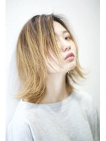 《田山未希子》大人ガーリーグラデーションミニボブ 髪質改善